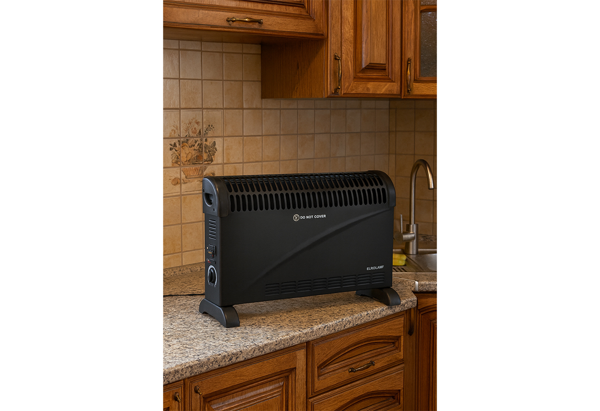 Απεικονίζεται ο κονβέκτορας σε κουζίνα.